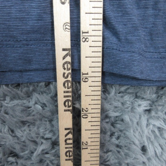 Vineyard Vines Polo Shirt Boys 7 Blue Edgartown Short Sleeve Stretch Performance - Picture 4 of 10